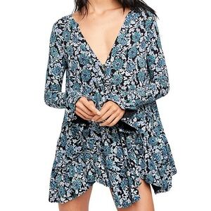 🪴🌿Free people floral tunic dress🪴🌿
